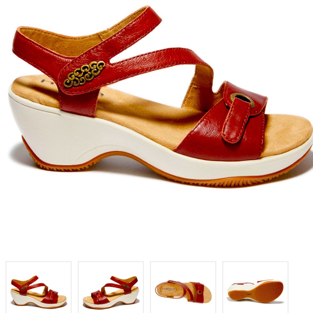 Halsa Footwear Women's Cindy - Red